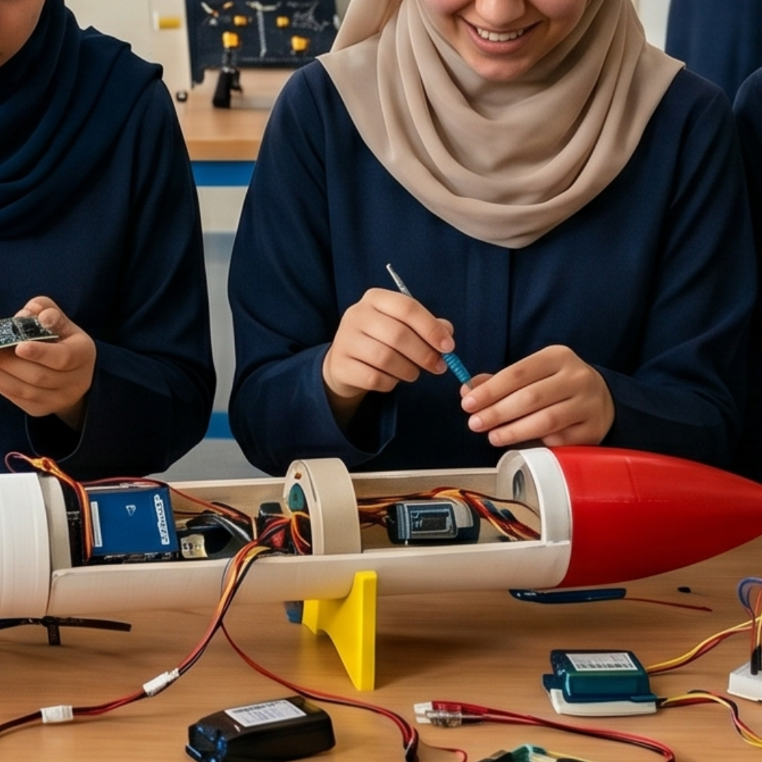 3- تخصص صاروخ الفضاء التعليمي STEM